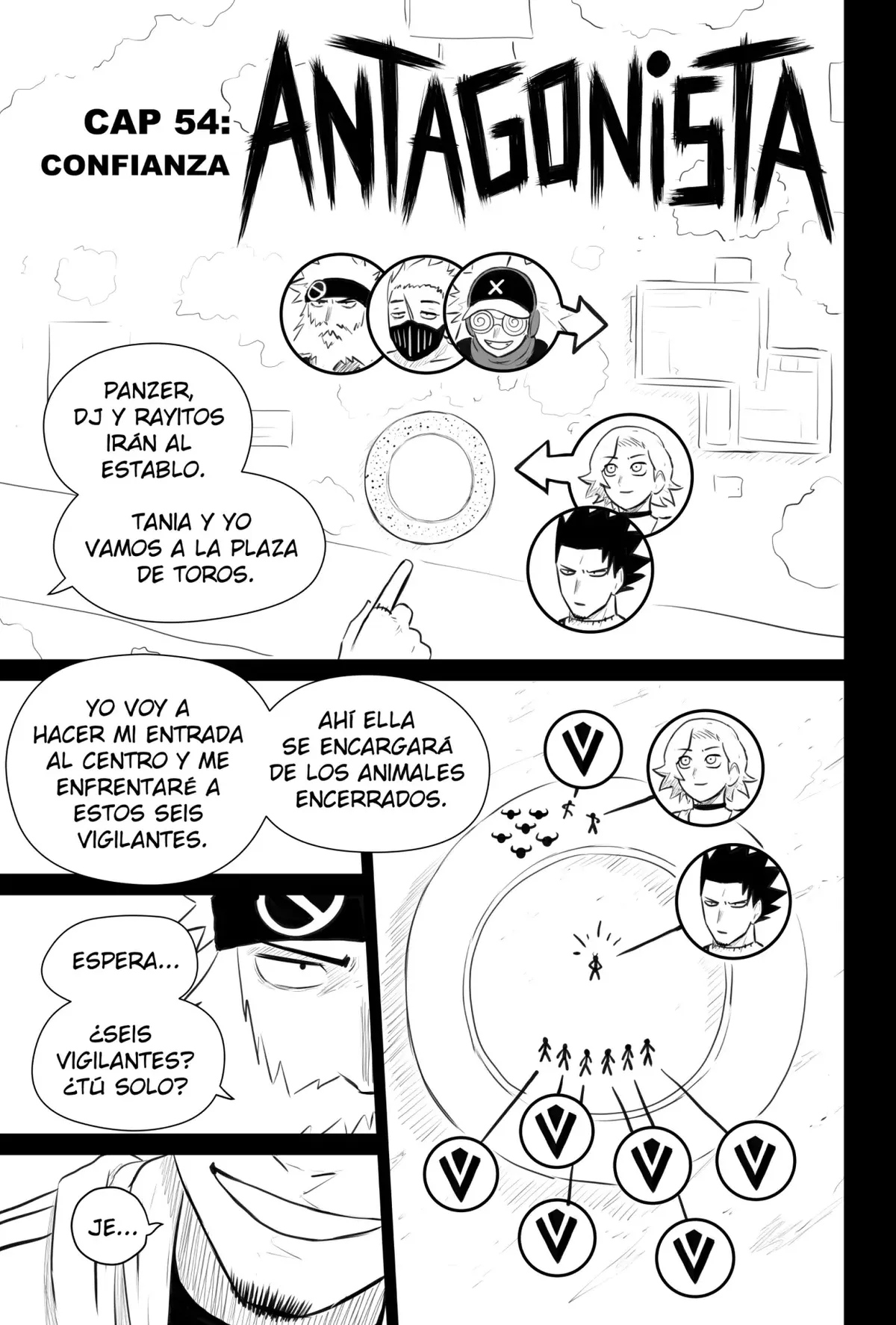 Antagonista Capítulo 54 en Línea - página 1
