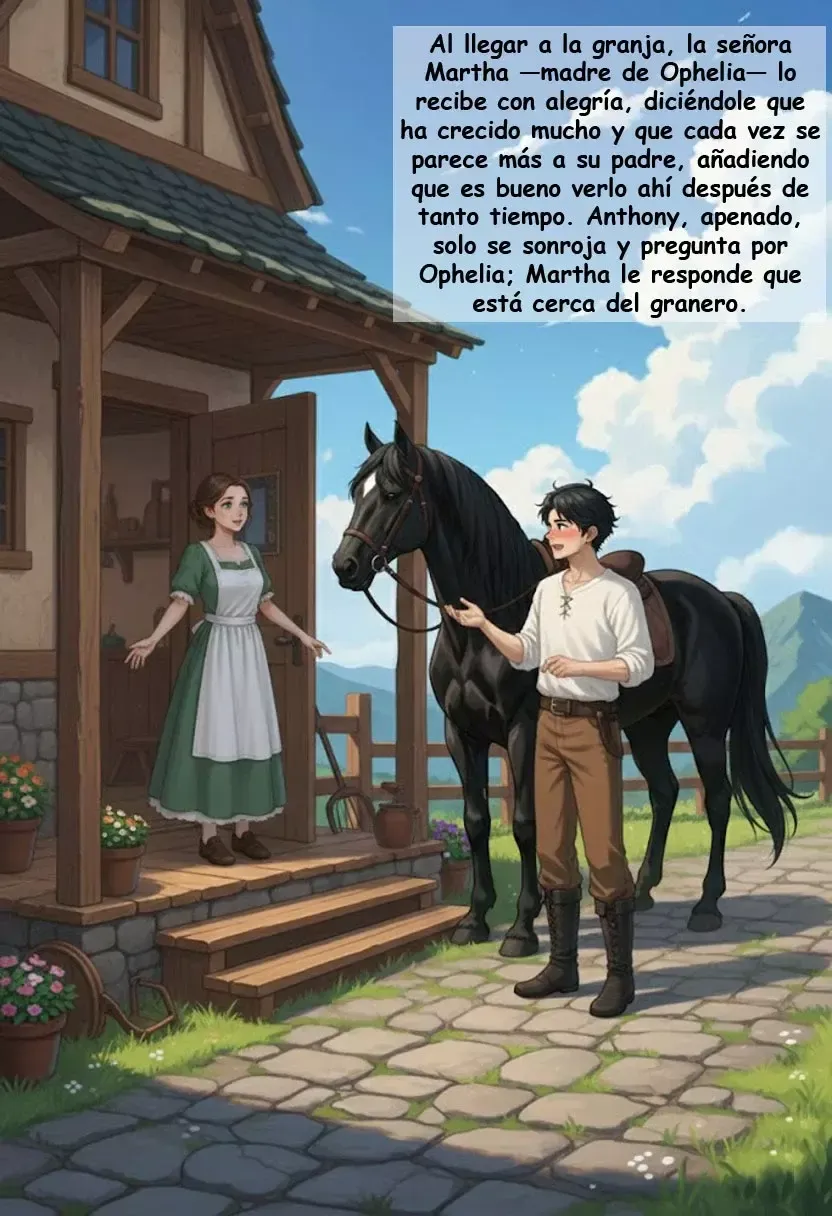 Anthony y Ophelia, El nacimiento de un sentimiento Capítulo 2 en Línea - página 22