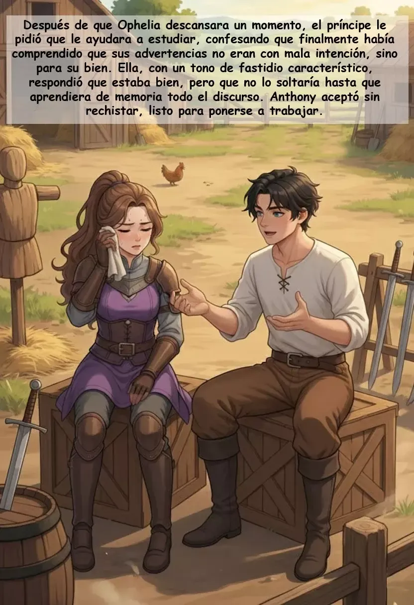 Anthony y Ophelia, El nacimiento de un sentimiento Capítulo 2 en Línea - página 24