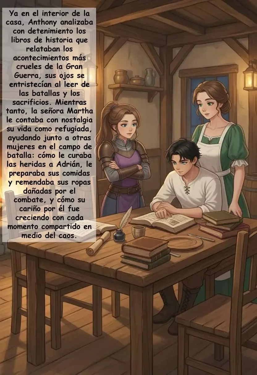 Anthony y Ophelia, El nacimiento de un sentimiento Capítulo 2 en Línea - página 25