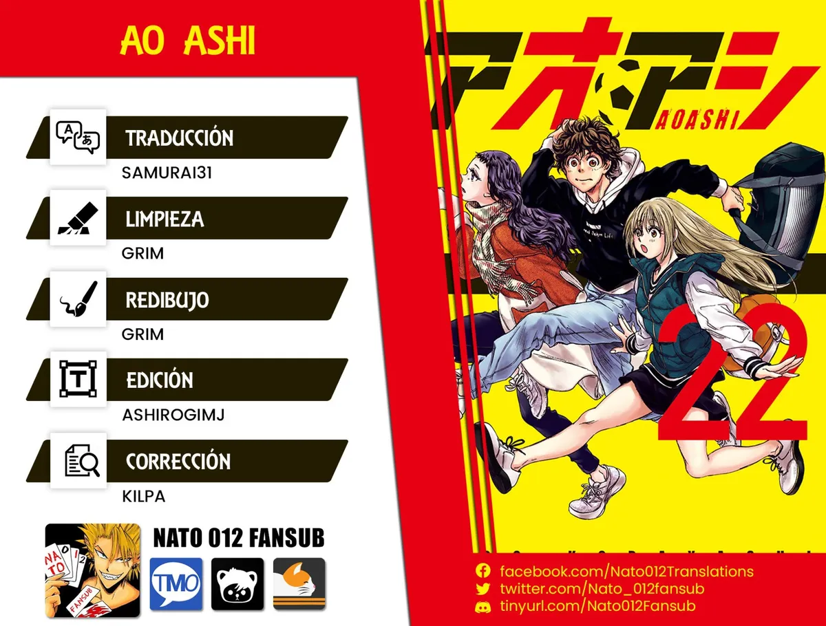 Ao ashi Capítulo 225 en Línea - página 1