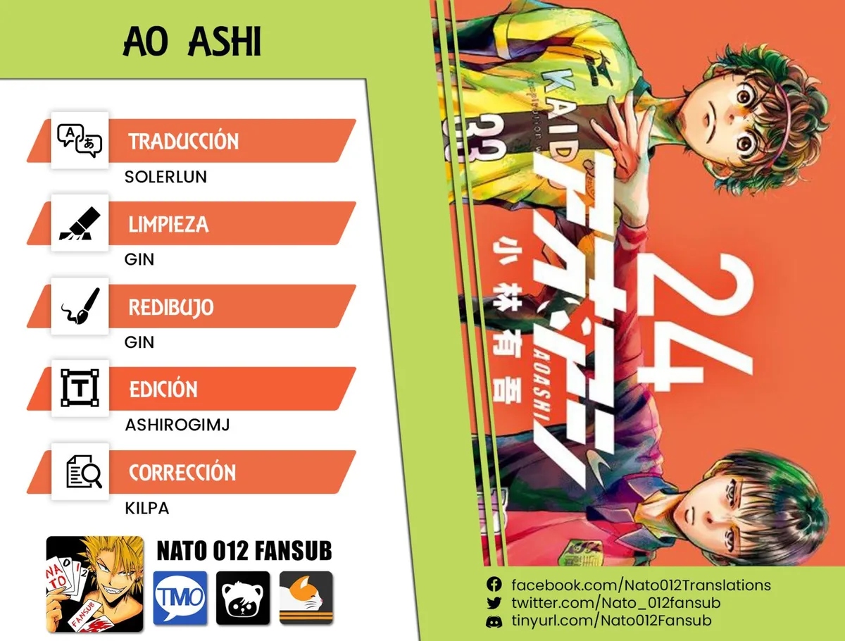 Ao ashi Capítulo 249 en Línea - página 1