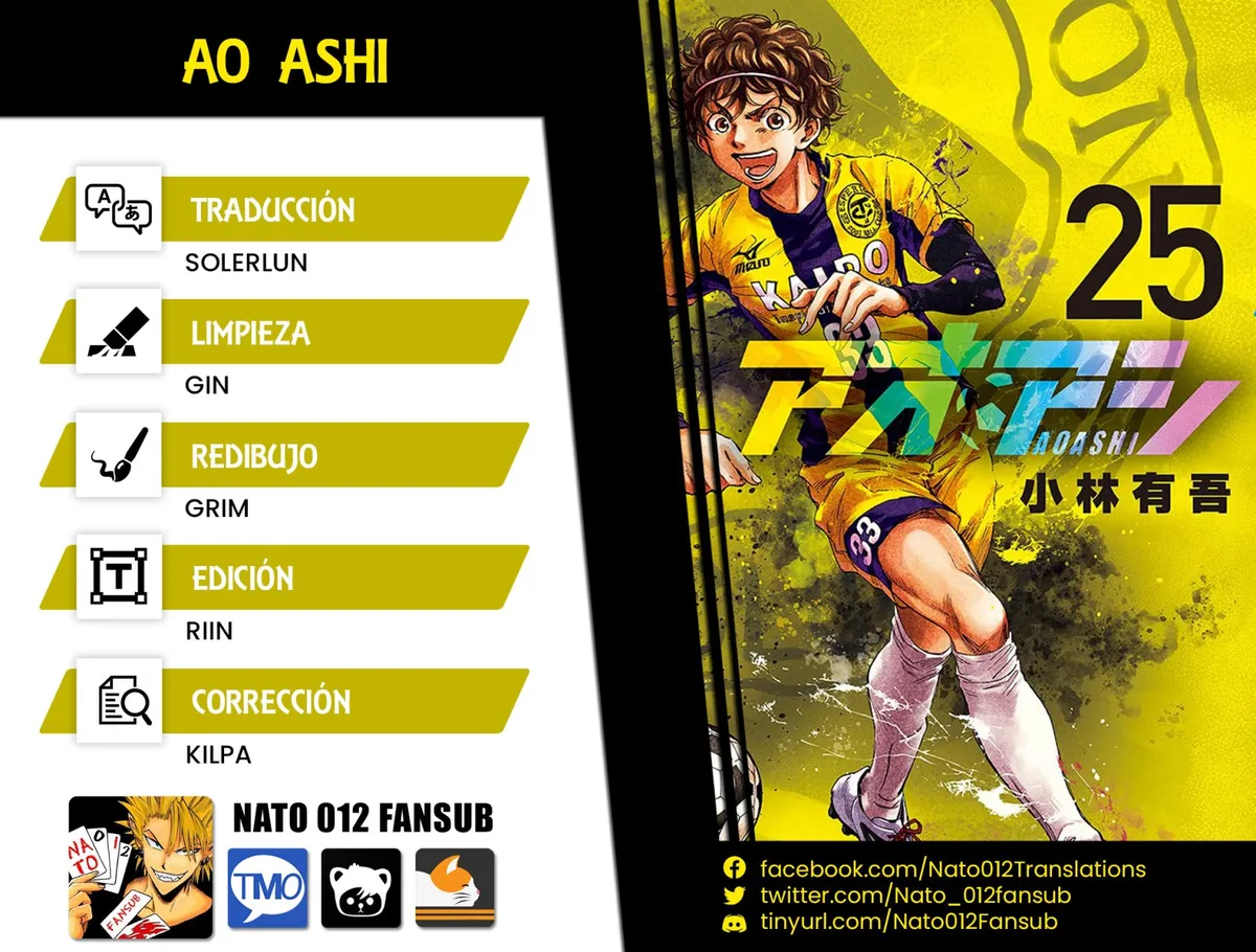 Ao ashi Capítulo 252 en Línea - página 1