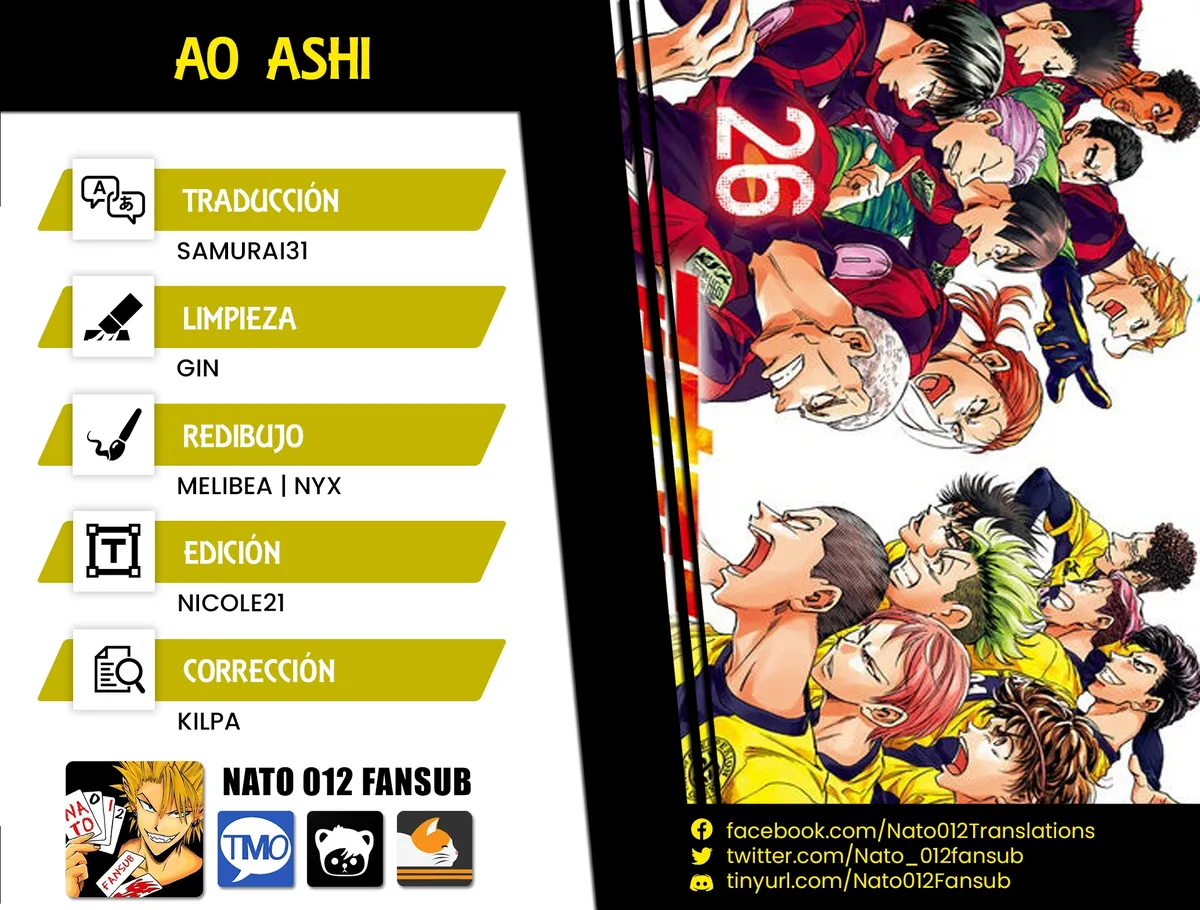 Ao ashi Capítulo 264 en Línea - página 1