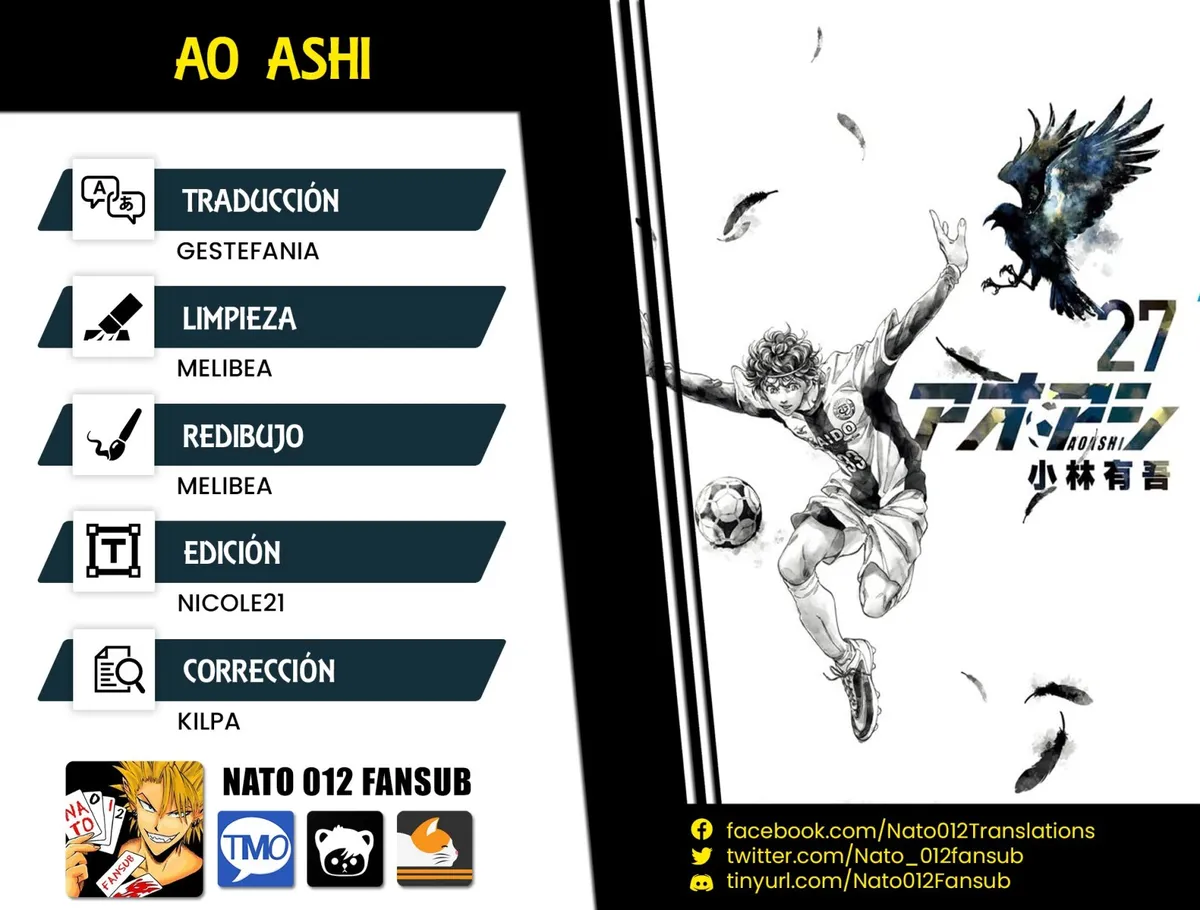 Ao ashi Capítulo 284 en Línea - página 1