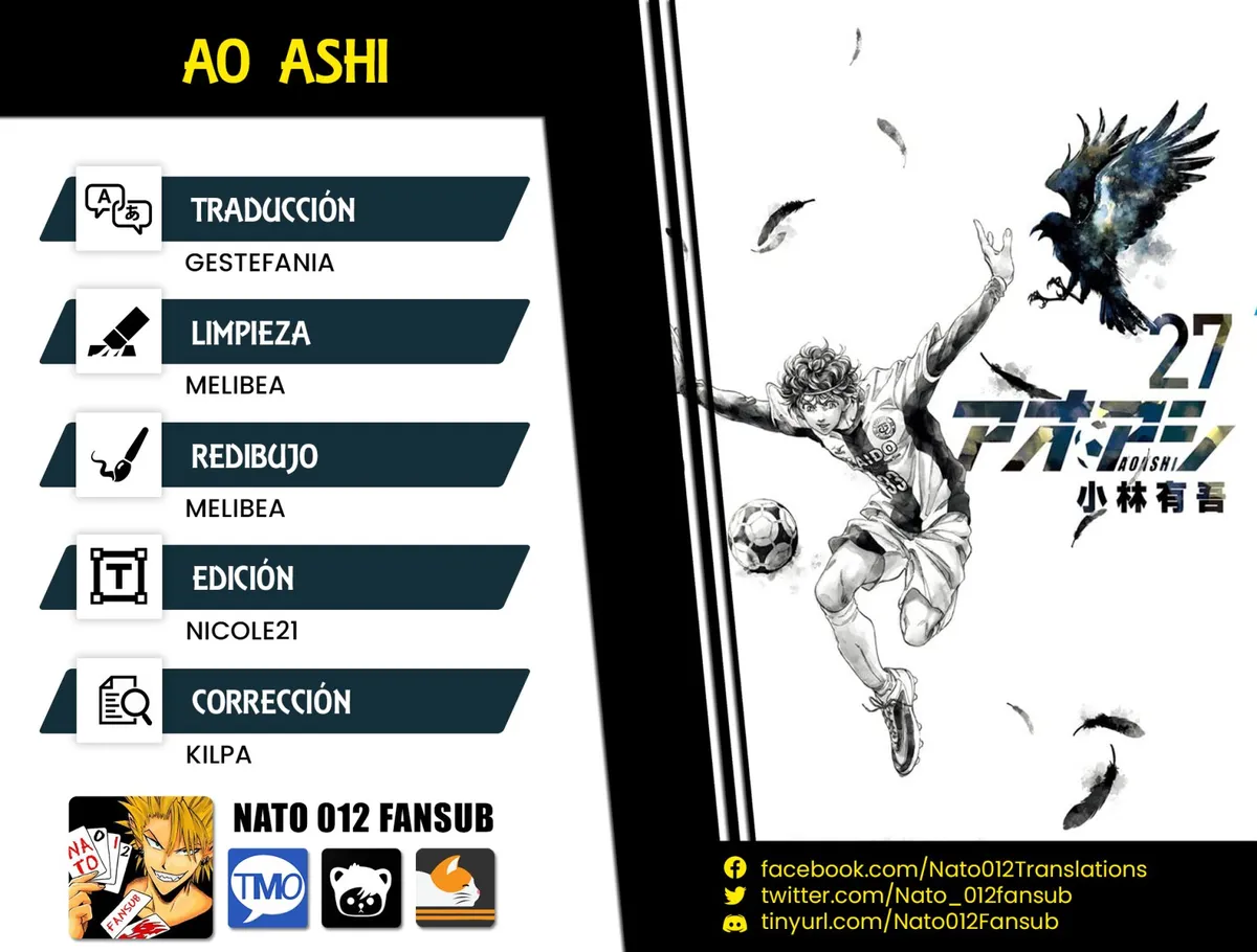 Ao ashi Capítulo 285 en Línea - página 1