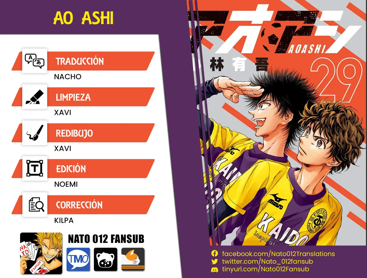 Ao ashi Capítulo 298 en Línea - página 1