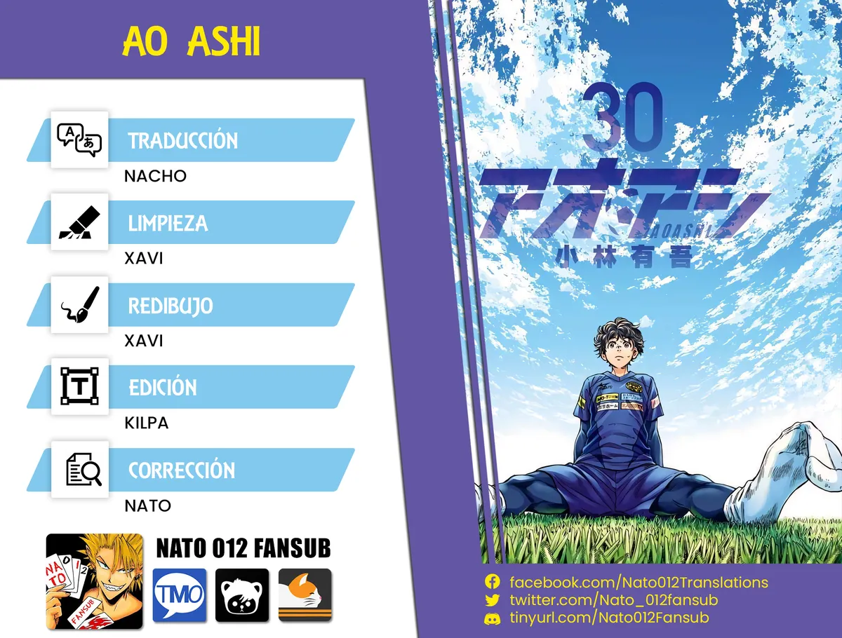 Ao ashi Capítulo 317 en Línea - página 1
