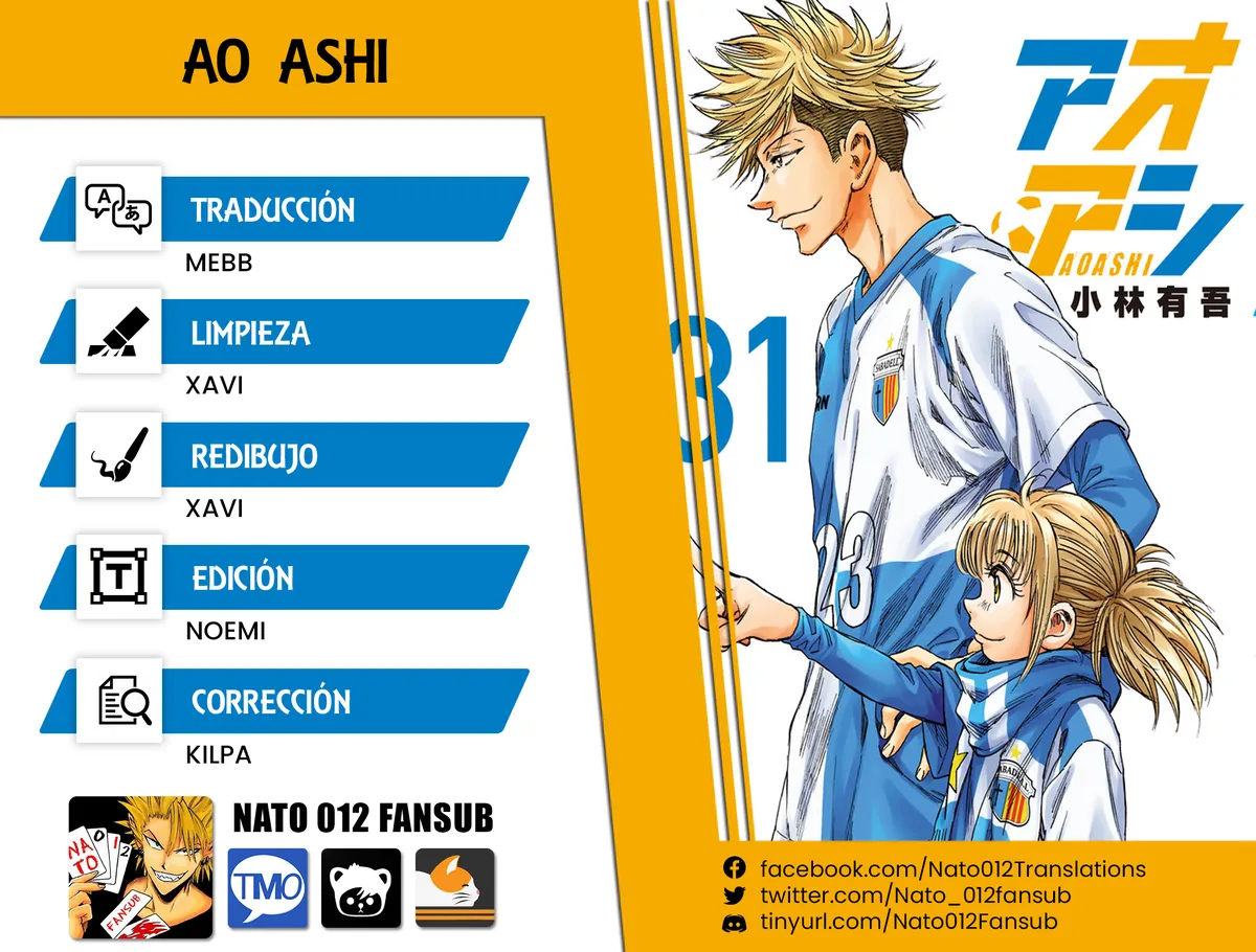 Ao ashi Capítulo 323 en Línea - página 1