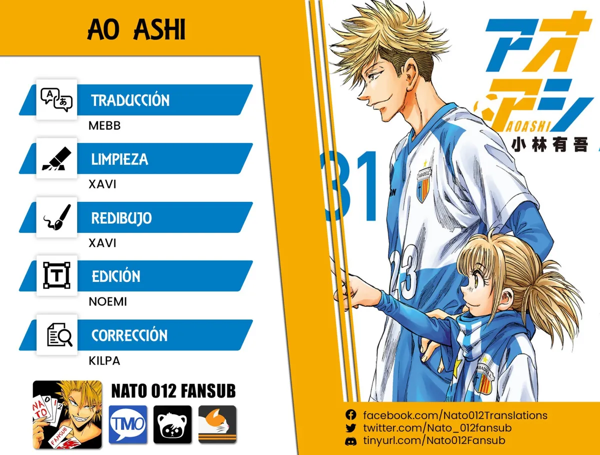 Ao ashi Capítulo 325 en Línea - página 1