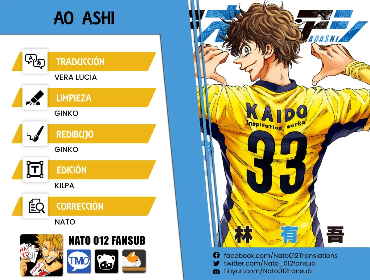Ao ashi Capítulo 344 en Línea - página 1