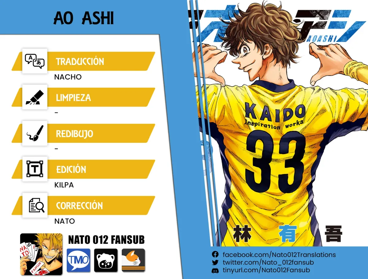 Ao ashi Capítulo 346 en Línea - página 1