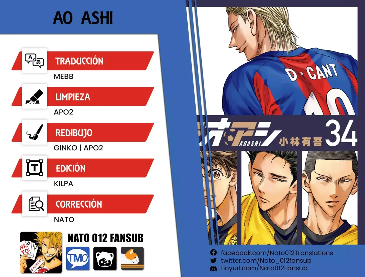 Ao ashi Capítulo 355 en Línea - página 1