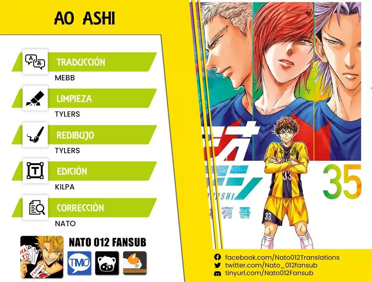 Ao ashi Capítulo 373 en Línea - página 1