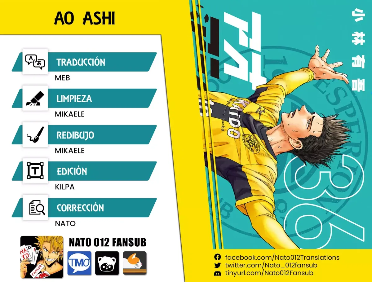 Ao ashi Capítulo 376 en Línea - página 1