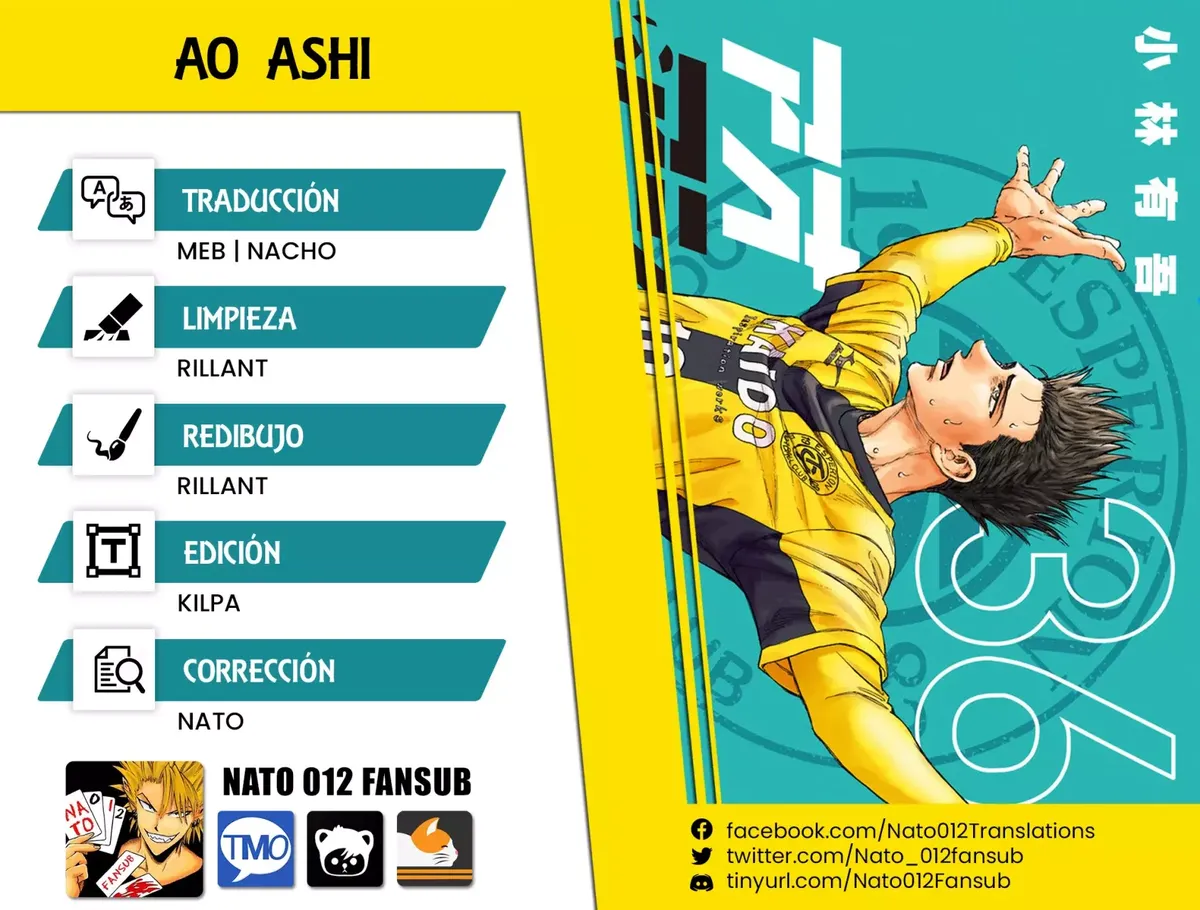 Ao ashi Capítulo 377 en Línea - página 1