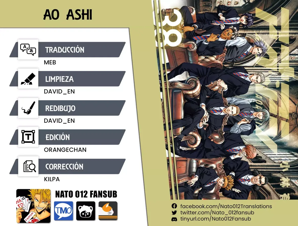 Ao ashi Capítulo 396 en Línea - página 1