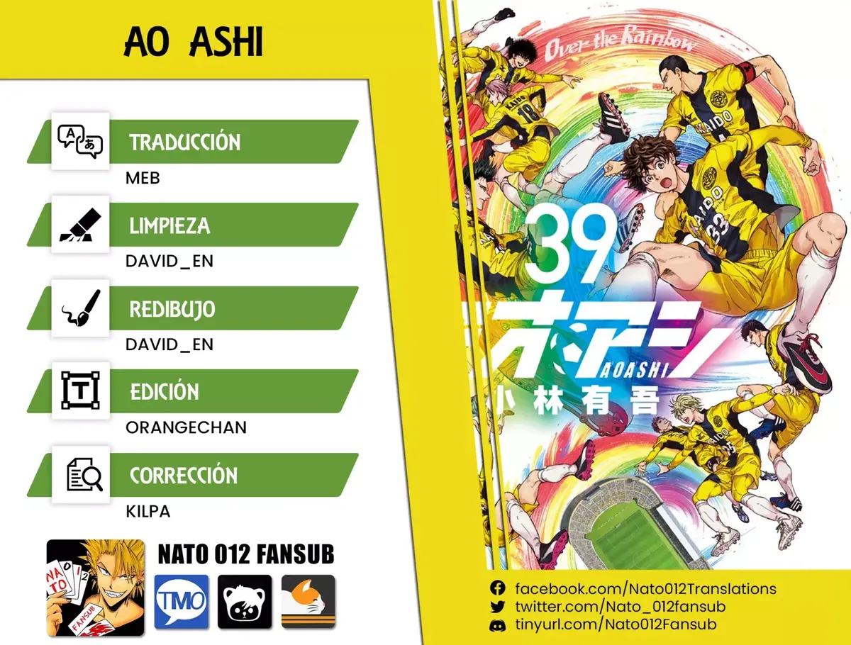 Ao ashi Capítulo 404 en Línea - página 1