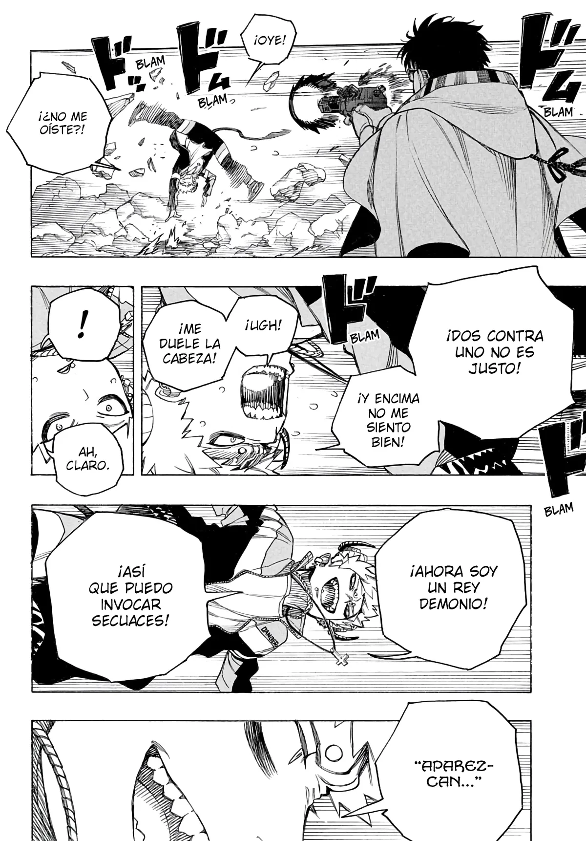 Ao no Exorcist Capítulo 167 en Línea - página 4