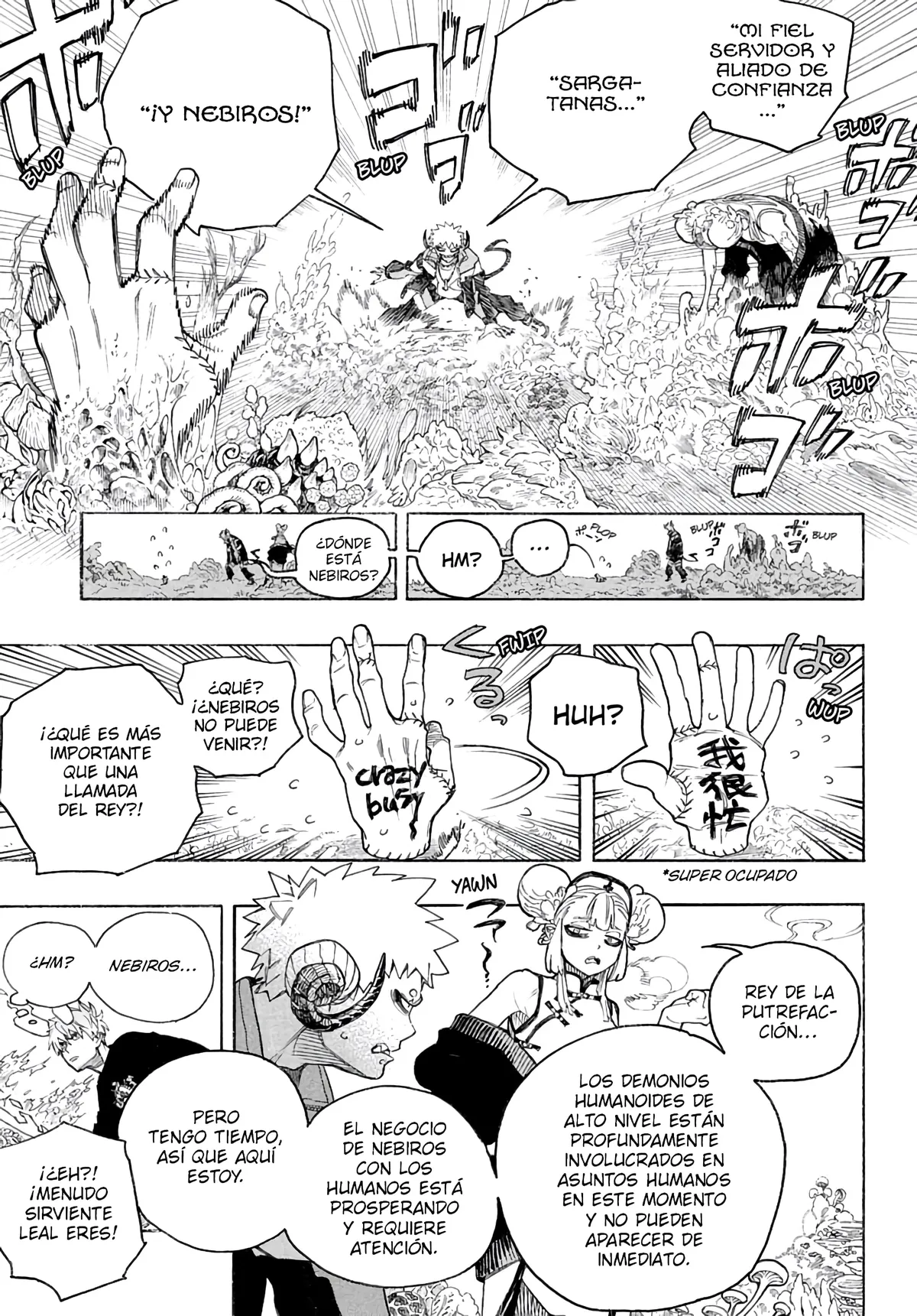 Ao no Exorcist Capítulo 167 en Línea - página 5