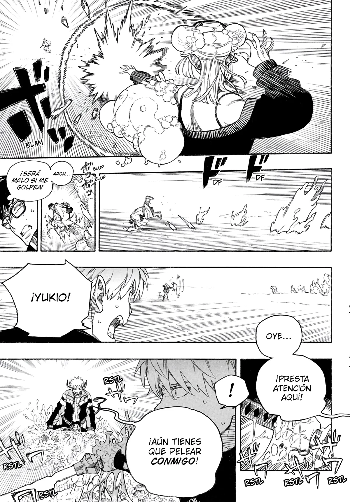 Ao no Exorcist Capítulo 167 en Línea - página 7
