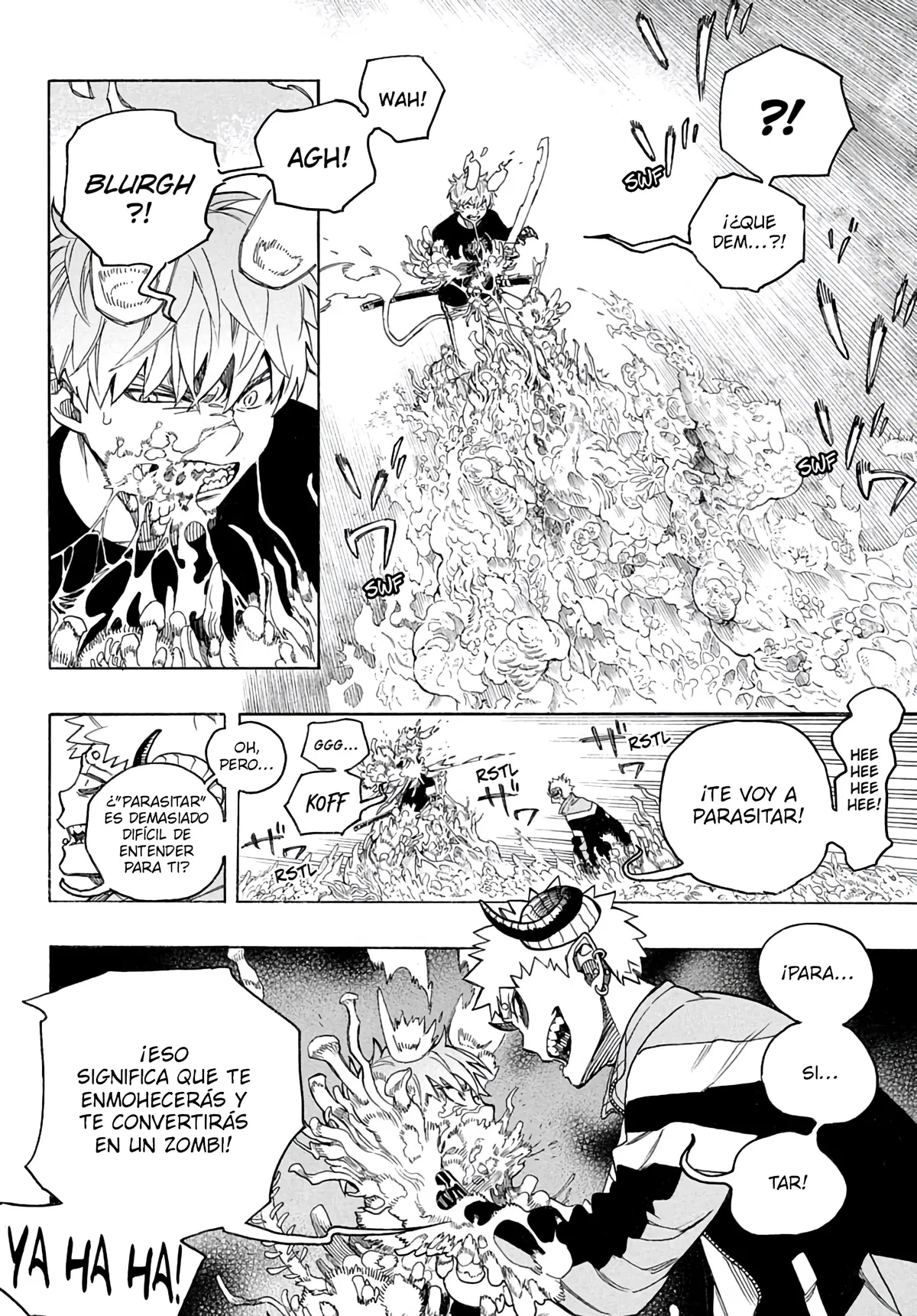 Ao no Exorcist Capítulo 167 en Línea - página 8
