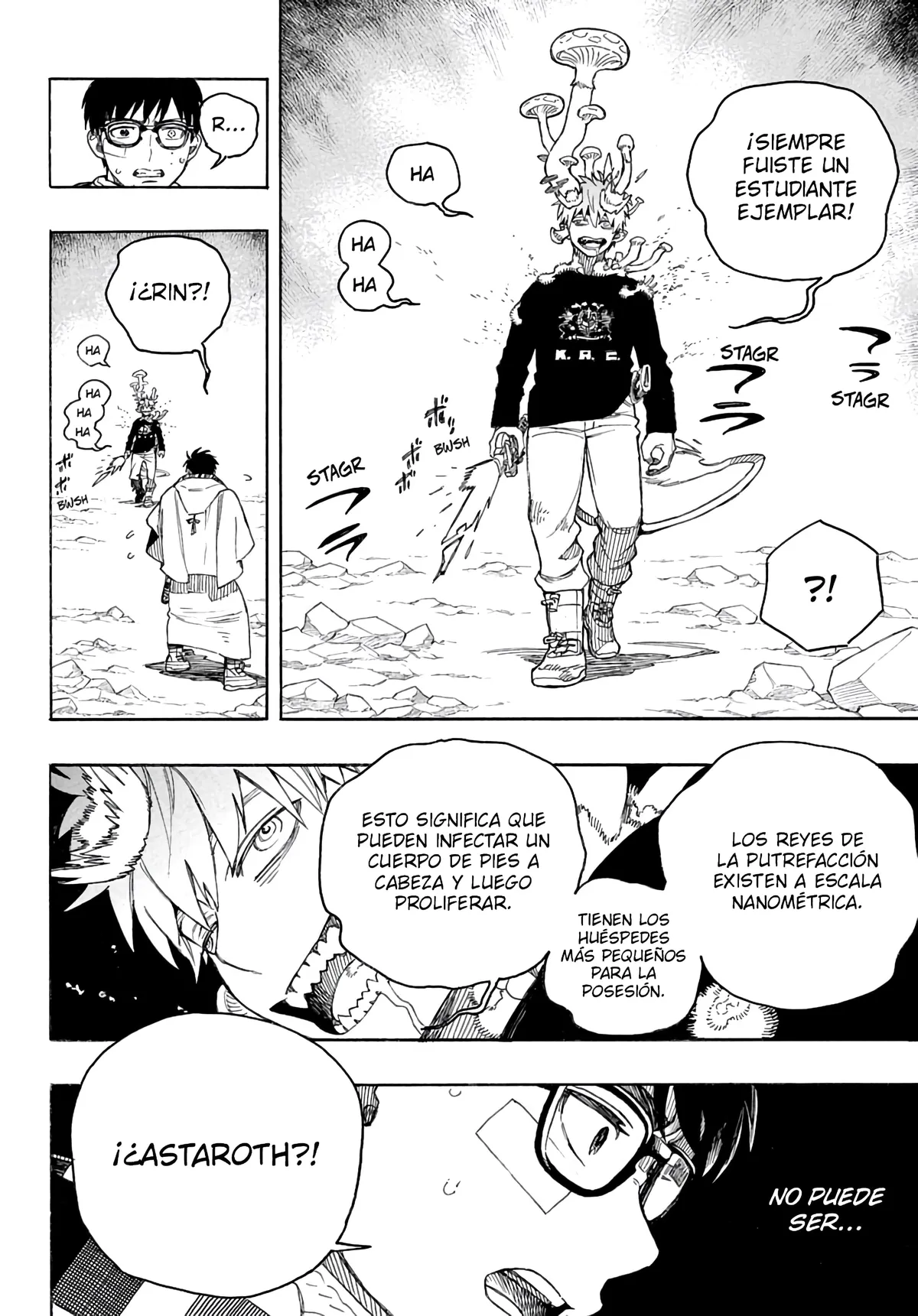 Ao no Exorcist Capítulo 167 en Línea - página 24