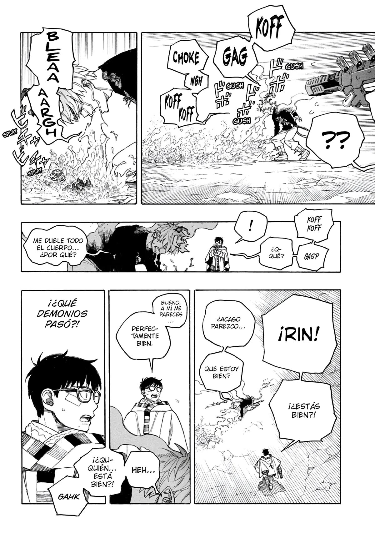 Ao no Exorcist Capítulo 167 en Línea - página 28