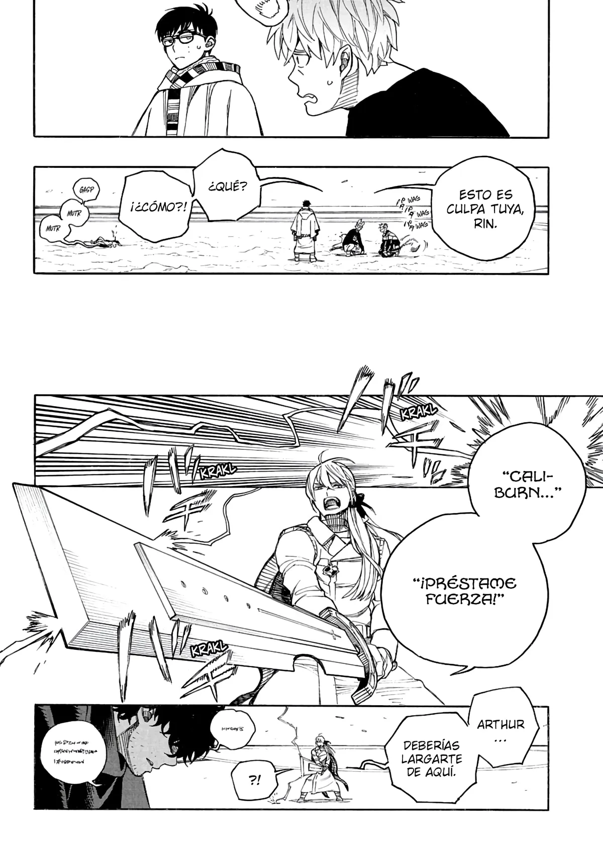 Ao no Exorcist Capítulo 167 en Línea - página 38