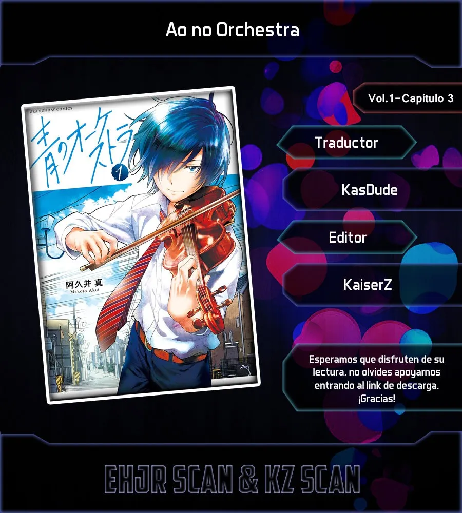 Ao no Orchestra Capítulo 3 en Línea - página 1