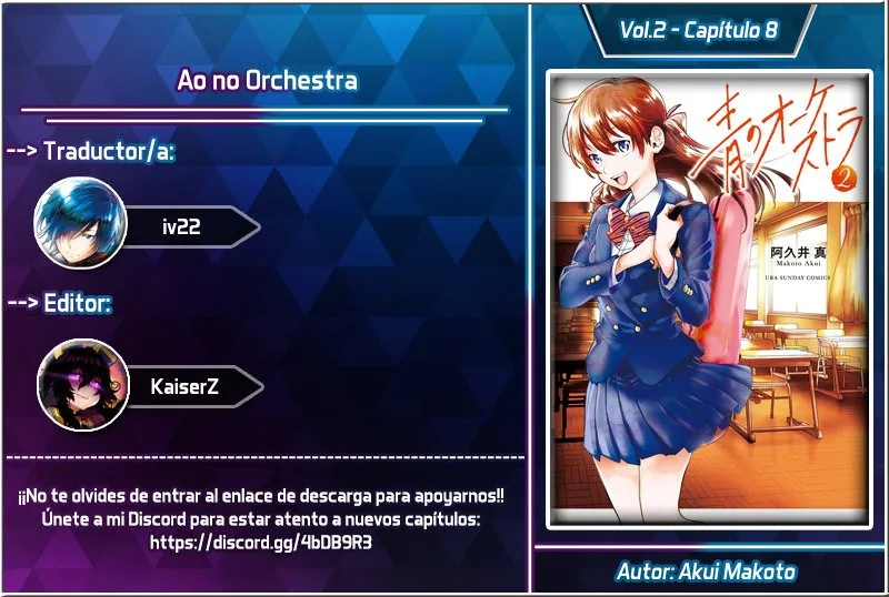 Ao no Orchestra Capítulo 8 en Línea - página 1