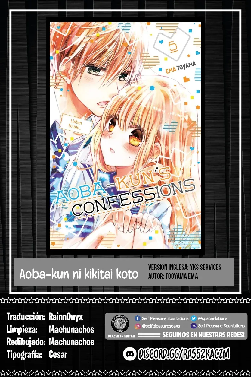 Aoba-kun ni Kikitai Koto Capítulo 19 en Línea - página 1