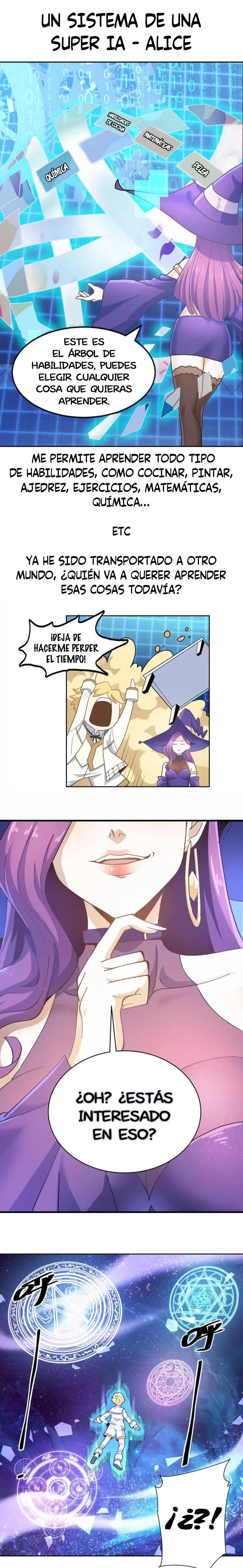 Aprendiendo Magia en Otro Mundo (Remake) Capítulo 0.5 en Línea - página 4