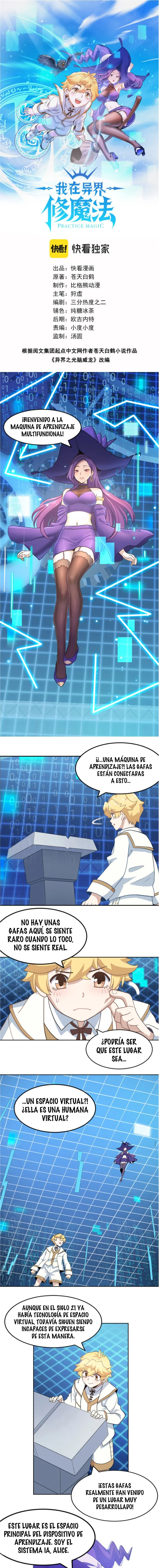 Aprendiendo Magia en Otro Mundo (Remake) Capítulo 2 en Línea - página 2