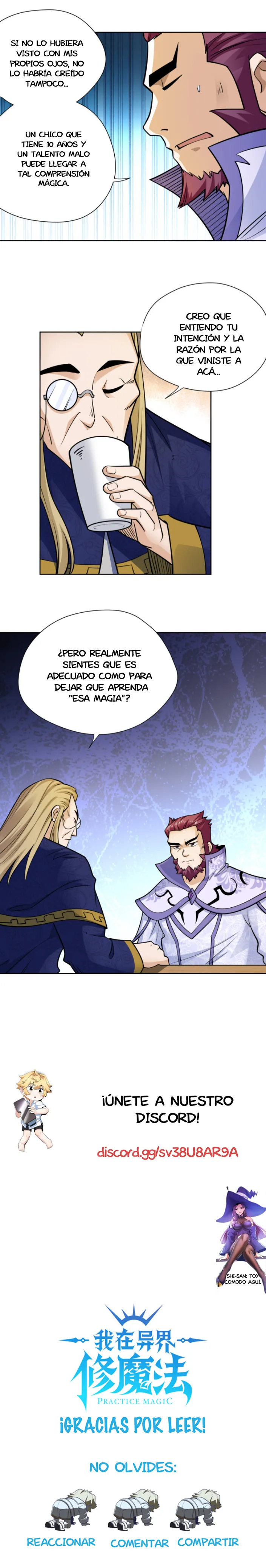 Aprendiendo Magia en Otro Mundo (Remake) Capítulo 33 en Línea - página 7