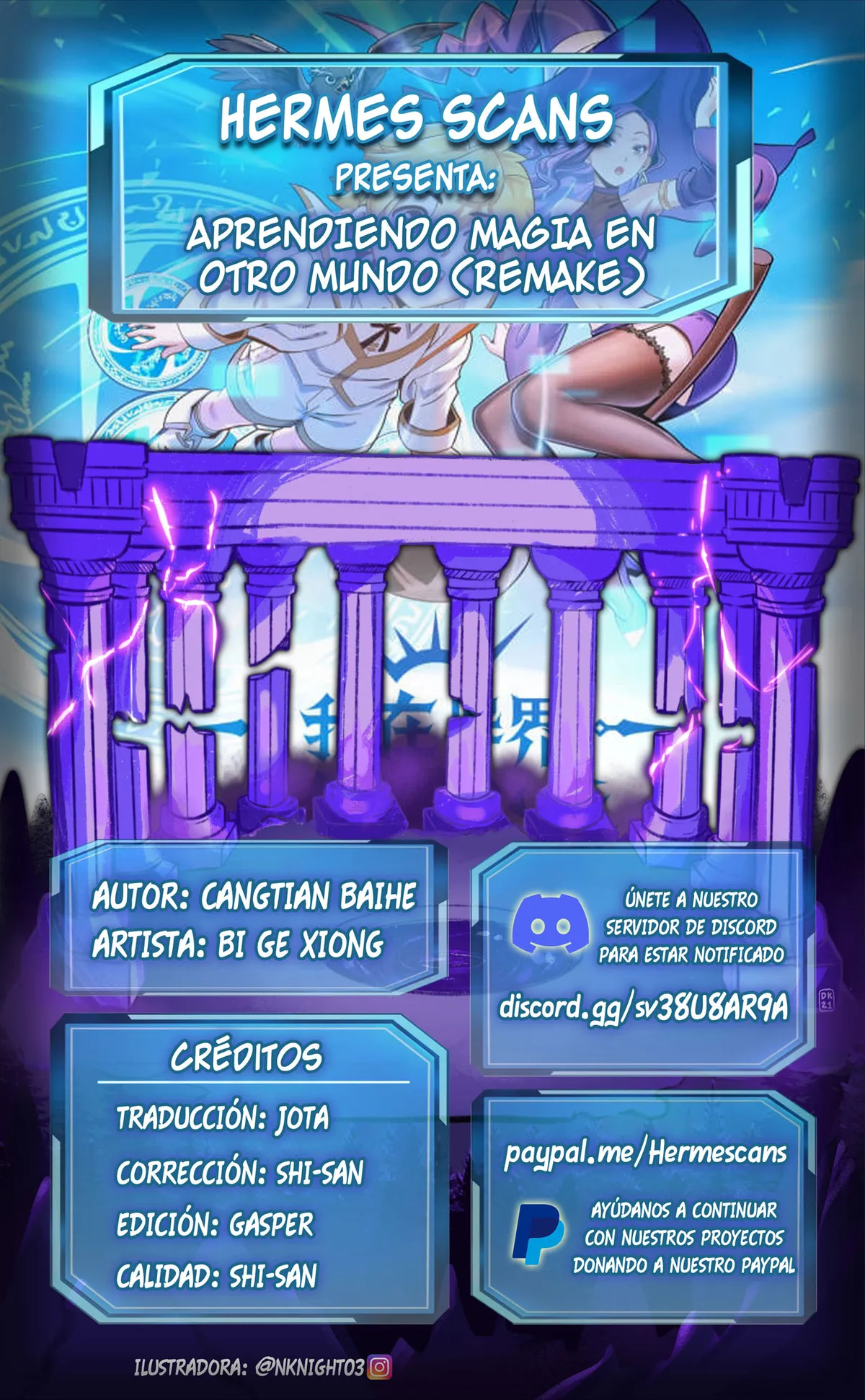 Aprendiendo Magia en Otro Mundo (Remake) Capítulo 40 en Línea - página 7