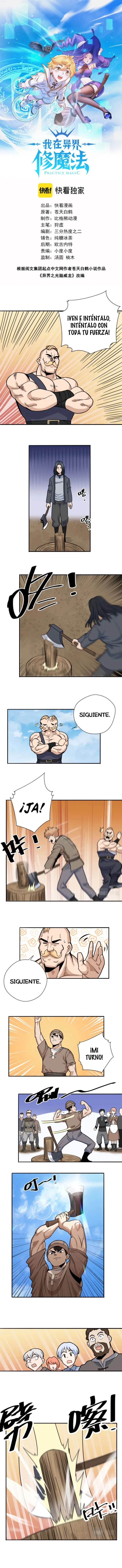 Aprendiendo Magia en Otro Mundo (Remake) Capítulo 9 en Línea - página 2