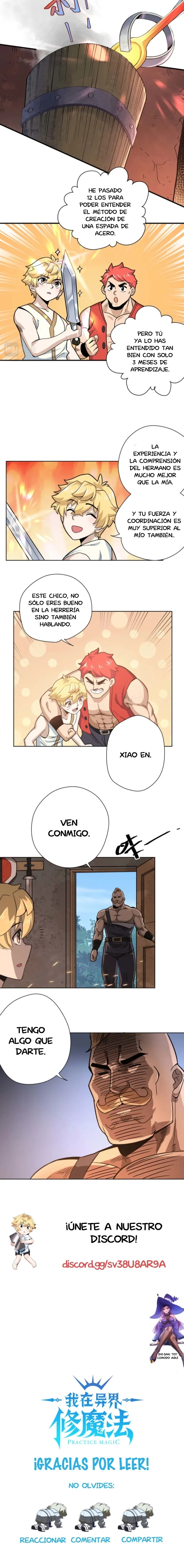 Aprendiendo Magia en Otro Mundo (Remake) Capítulo 9 en Línea - página 5