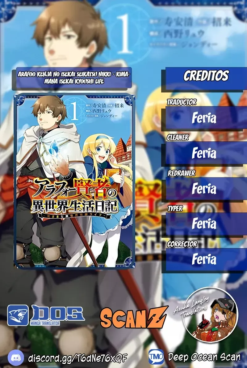 Arafoo Kenja no Isekai Seikatsu Nikki - Kimamana Isekai Kyoushi Life (Version Diferente) Capítulo 9 en Línea - página 1