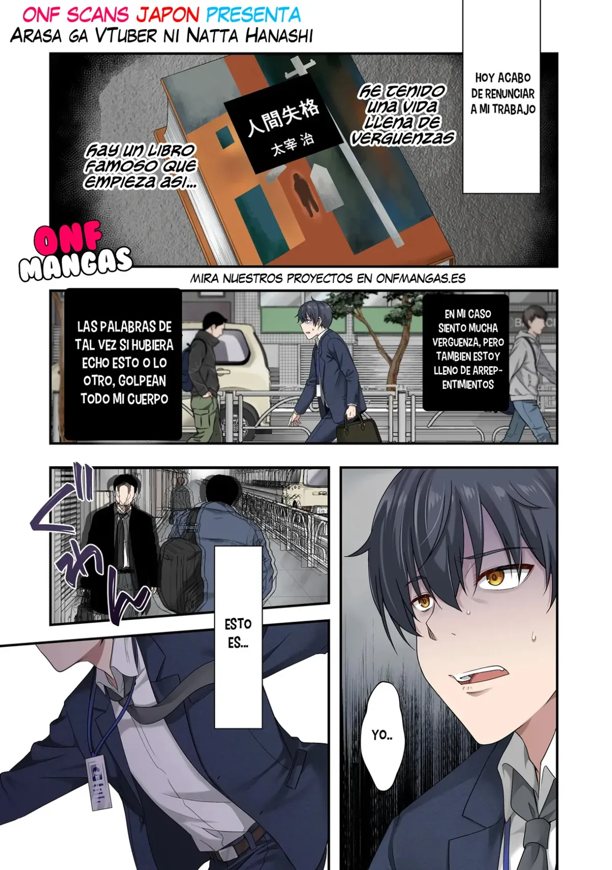 Arasa ga VTuber ni Natta Hanashi. Capítulo 1 en Línea - página 1
