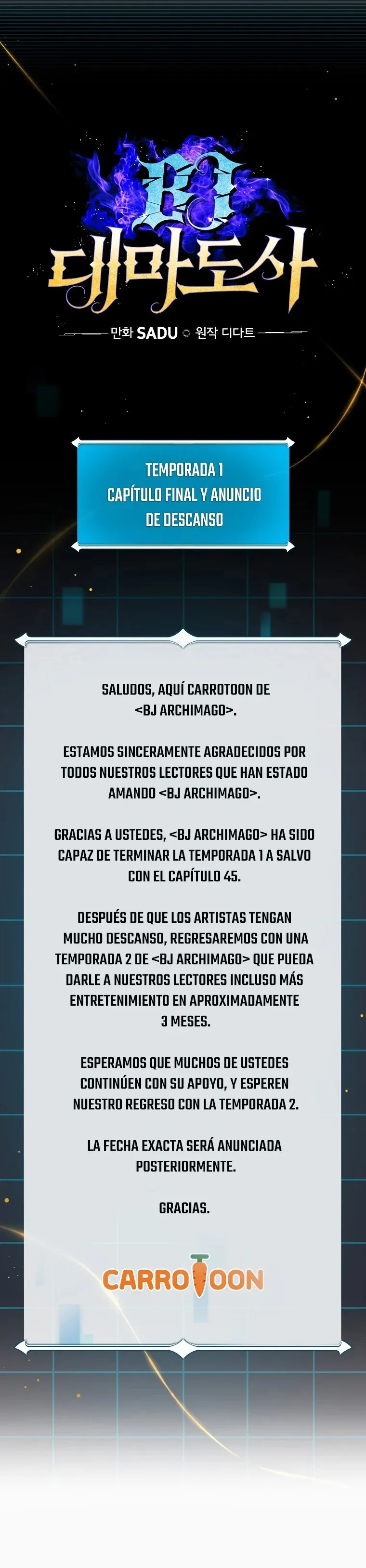Archimago BJ Capítulo 45.5 en Línea - página 1