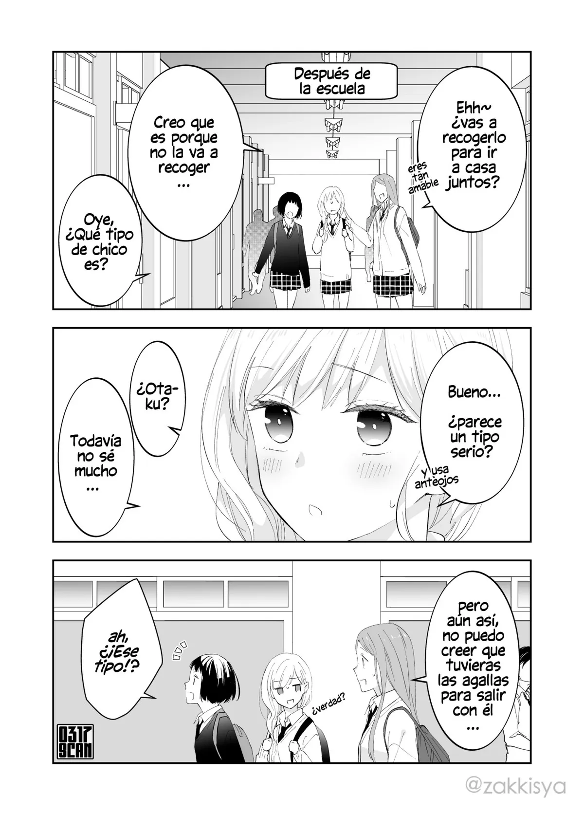 Ashita Sekai ga Horobiru node Kimi no Oppai o Momitai. Capítulo 4 en Línea - página 1