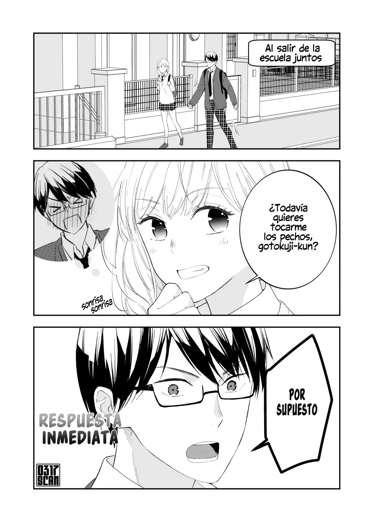 Ashita Sekai ga Horobiru node Kimi no Oppai o Momitai. Capítulo 5 en Línea - página 1