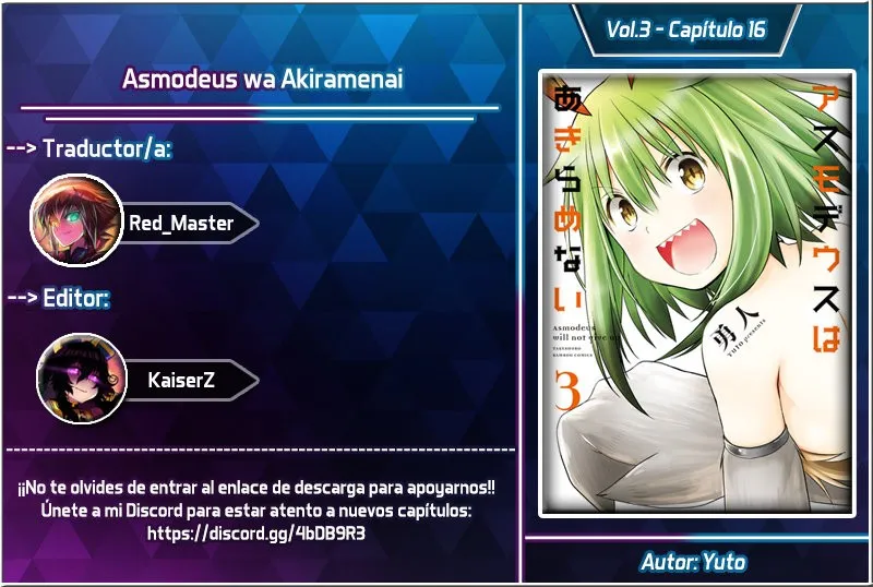 Asmodeus wa Akiramenai Capítulo 16 en Línea - página 1