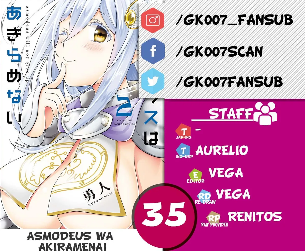 Asmodeus wa Akiramenai Capítulo 35 en Línea - página 1