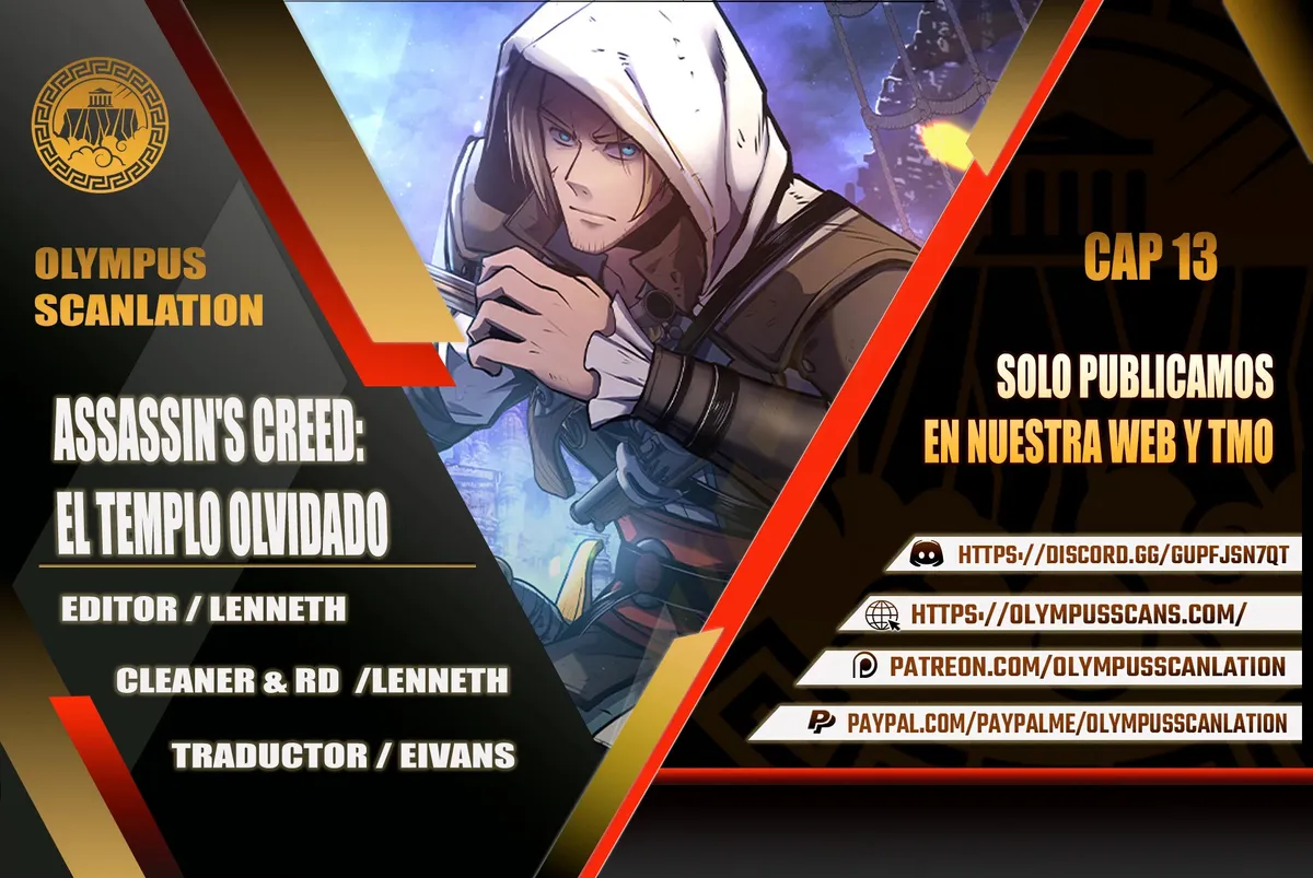 Assassin's Creed: El templo olvidado Capítulo 13 en Línea - página 1