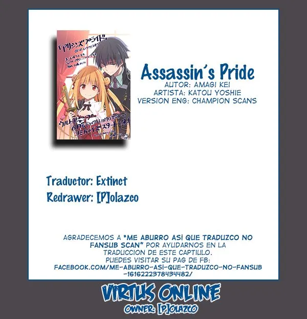 Assassin's Pride Capítulo 7 en Línea - página 1