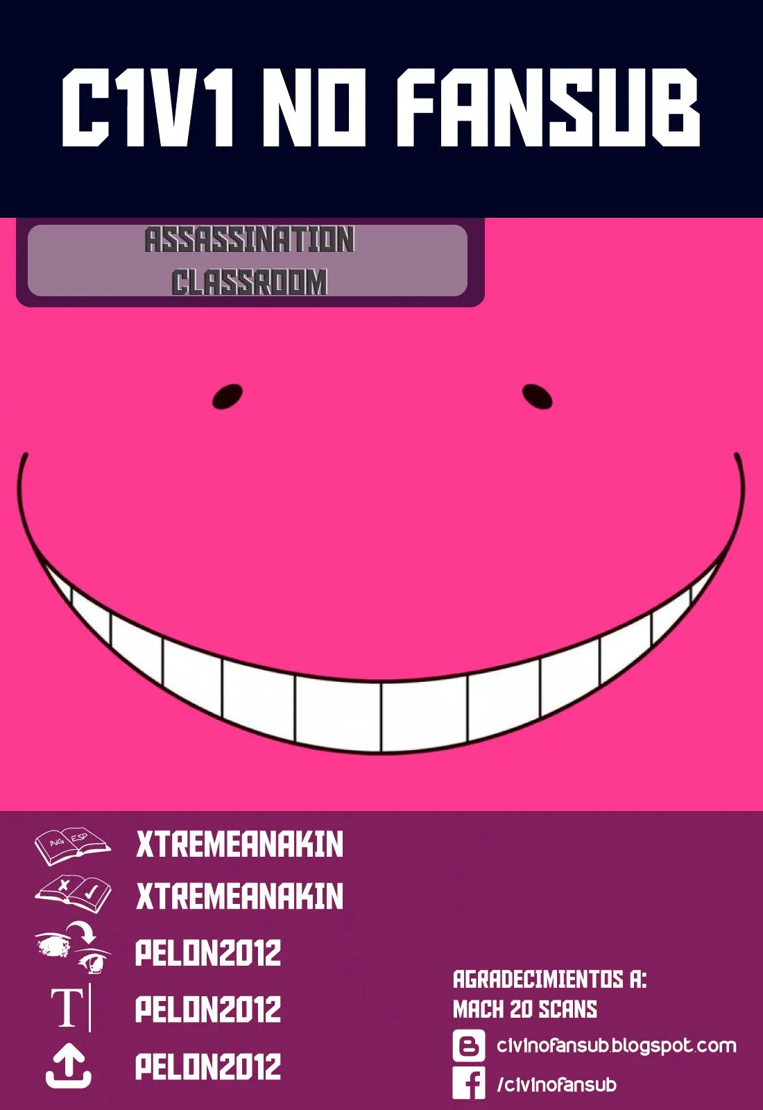 Assassination Classroom Capítulo 159 en Línea - página 1