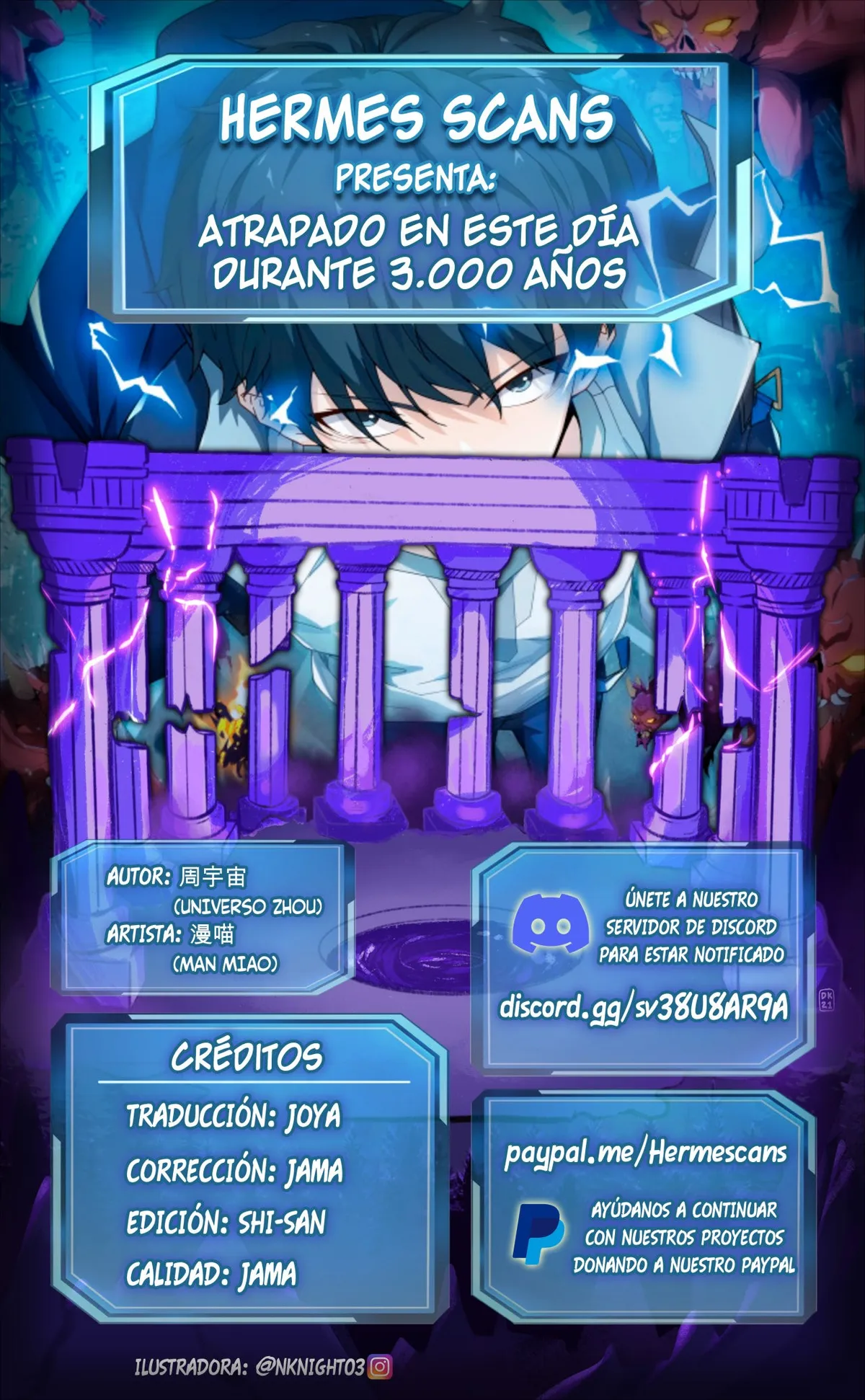Atrapado en Este Día Durante 3.000 Años Capítulo 1 en Línea - página 1