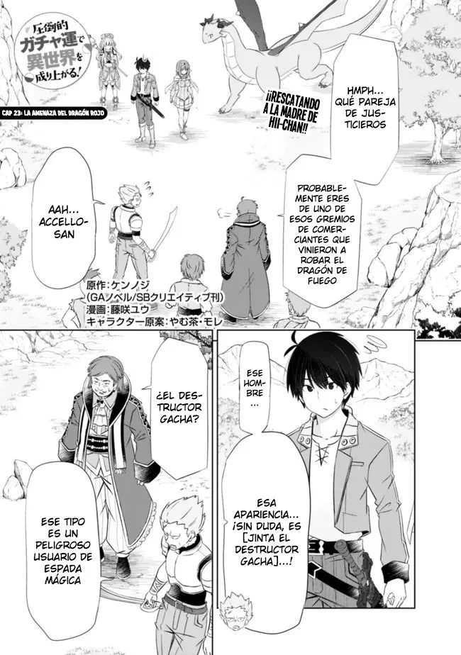 Attouteki Gacha Un De Isekai O Nariagaru! Capítulo 23 en Línea - página 1